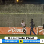 Juan Serrano guardameta barranqueño. Partido vs. Sanjuaneño. Fecha 1